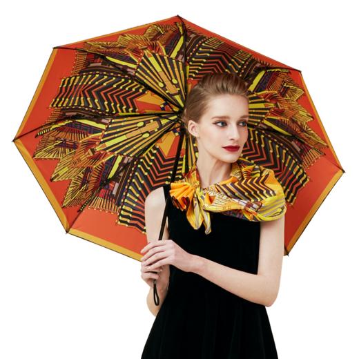 梦空间·真丝大方巾和艺术晴雨伞套装 商品图0