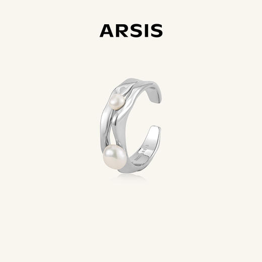 （好物馆）ARSIS【流光系列】流光光影戒指纯银小众设计感戒指 商品图6