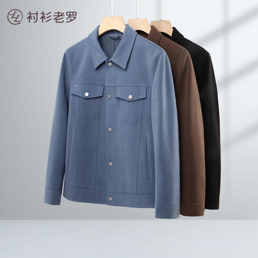 商务休闲翻领夹克 商品图2