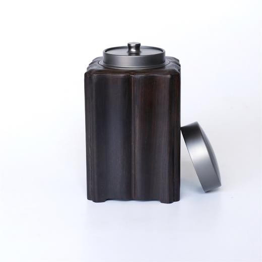 紫光檀茶叶罐 商品图0