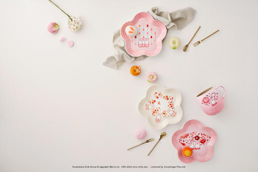 7F LE CREUSET酷彩米菲花形碟三件套 商品图1