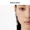lost in echo原创设计师款轻奢简约小众流线流苏珍珠耳钉耳挂组合 商品缩略图2