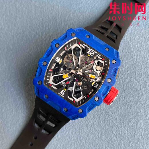 新款理查德米勒 RM35-03 NTPT黑白蓝红全碳纤维系列 男士机械腕表 商品图2