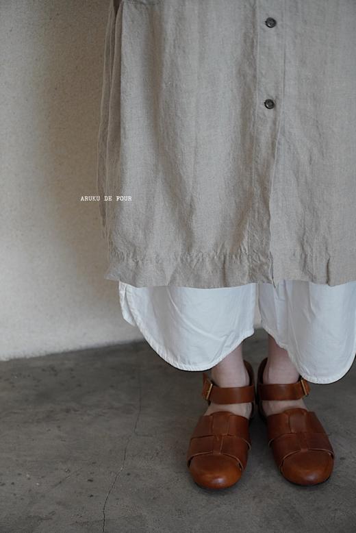 AU GARCONS亚麻连衣裙 商品图1