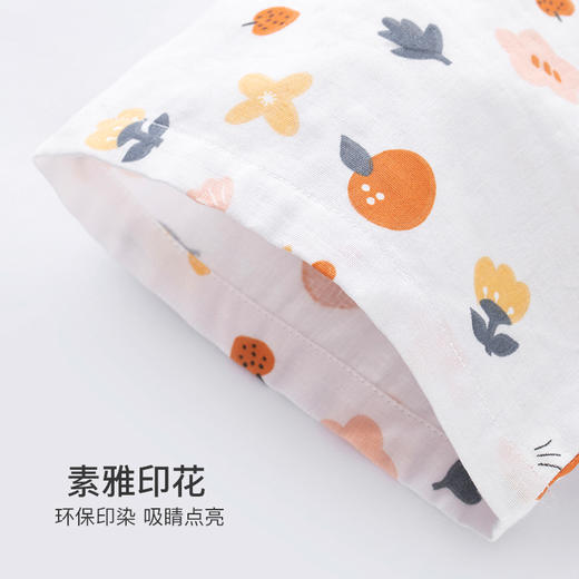 爱帝儿童纯棉双层纱印花裙 商品图3