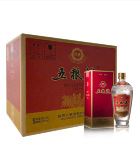 经典五粮液52度浓香型白酒整箱500ml*6瓶