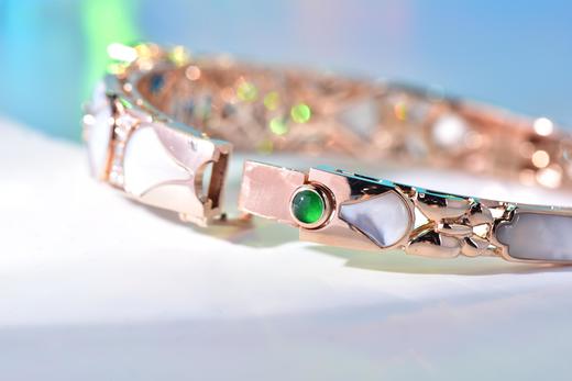 【蝶舞花园】蝴蝶祖母绿手环   CB12301005 商品图5