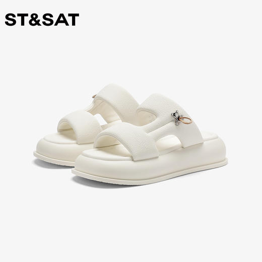 星期六厚底增高空气感沙滩凉拖SS32110E21 商品图0