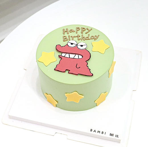 蜡笔小新鳄鱼山奶油蛋糕 商品图1