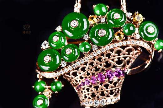 【财源滚滚】花篮胸针    XZ12305088W 商品图4