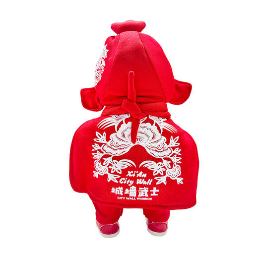 城墙武士红色公仔 西安城墙与Memeda的联名定制款产品 商品图2