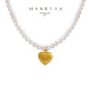 Manreya玛芮雅“珍爱之恋”铜镀金淡水珍珠项链法式浪漫小众轻奢 商品缩略图0