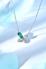 【翩飞】祖母绿蝴蝶花锁骨链    CB12306003 商品缩略图1
