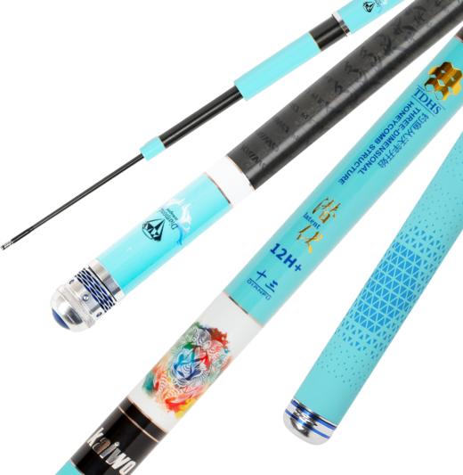 开沃精工渔具潜伏12H黑坑钓竿 鲤鱼飞磕竿 战斗黑坑竿鱼竿 商品图5