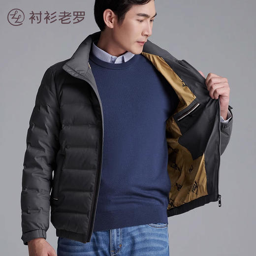 断码清仓轻薄短款90白鸭绒羽绒外套 商品图4