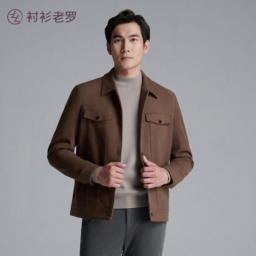 商务休闲翻领夹克 商品图0