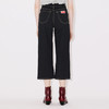 【二】KENZO 高田贤三 女士字母徽标 SUMIRE 九分牛仔裤 黑色 FD62 DP223 6C1 BM 商品缩略图2