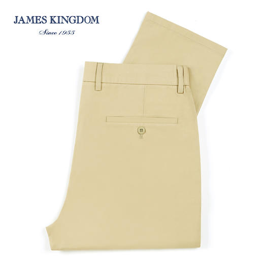 【棉混纺休闲裤】占姆士JamesKingdom男士春秋薄款商务休闲百搭长裤男下装 商品图4