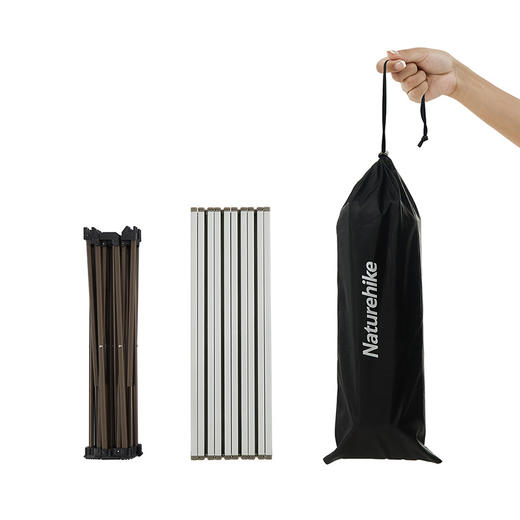 挪客（NatureHike）铝合金折叠桌 户外露营野营便携轻量化折叠桌子 商品图1