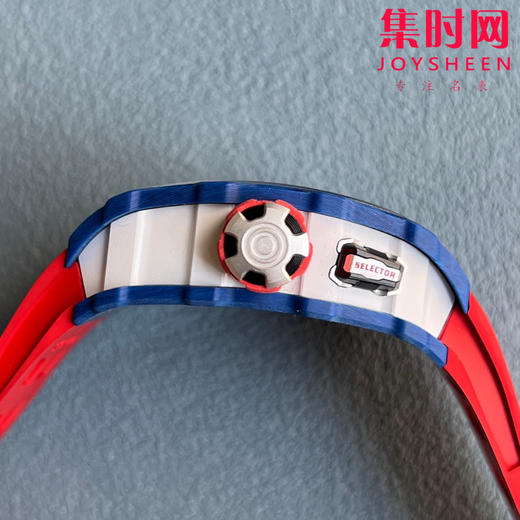 新款理查德米勒 RM35-03 NTPT黑白蓝红全碳纤维系列 男士机械腕表 商品图5