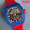 新款理查德米勒 RM35-03 NTPT黑白蓝红全碳纤维系列 男士机械腕表 商品缩略图3