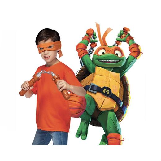 忍者神龟变种大乱斗模型可动公仔儿童玩具手办摩托汽车载具 商品图4