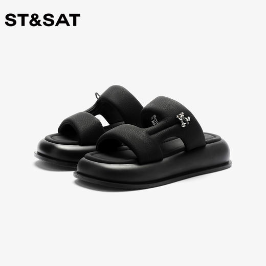 星期六厚底增高空气感沙滩凉拖SS32110E21 商品图3