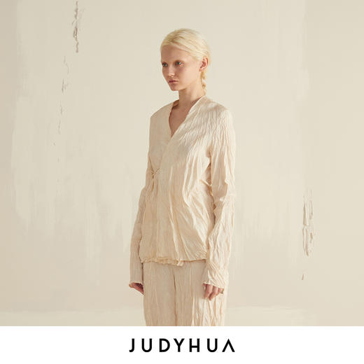 JUDYHUA 极简绑带设计外套 商品图1