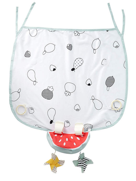 4楼Eubelle欧蓓 以色列塔夫TAFTOYS西瓜遮阳防晒挡风布挂件玩具婴儿车挂件饰品 吊牌价：198元 活动价：119元 商品图2