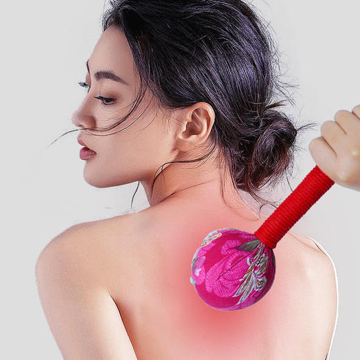 【39.9抢3支！艾草按摩养生锤】大中小都有，手工艾草锤手持经络按摩敲打式颈椎腰部艾灸锤，背部按摩养生锤家用办公手工穴位拍打锤中老年 商品图2