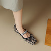 个性百搭，镶钻蝴蝶结平底单鞋NJMK-K670 商品缩略图5