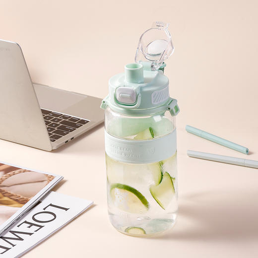 TeenieWeenie城市生活运动水杯大容量吨桶吨tritan便携运动水壶吸管杯 商品图2