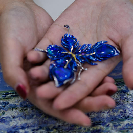 凤凰欧泊蝴蝶【定制】 商品图4