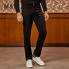 MD名盾男士弹力牛仔裤秋冬厚款亲肤纯棉修身中腰直筒时尚休闲长裤 商品缩略图3