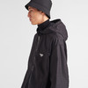 PRADA 普拉达 男士 Re-Nylon 再生尼龙金属三角形徽标连帽外套 黑色 SGC057 11FC F0002 商品缩略图1