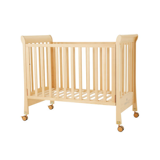 英氏婴童床上用品经典原木小床南洋杉宝宝床可调节YBCMJ02001A 商品图4
