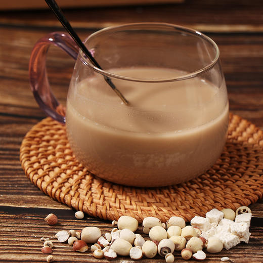 古方四神汤食养 莲子茯苓芡实薏米山药  低温烘焙磨粉 五大零添加 10袋装/盒 商品图5