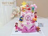 1027CAKE | 汪汪队 女孩双层款式 翻糖蝴蝶结装饰 商品缩略图0