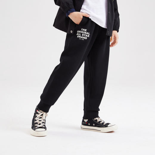 CONVERSE 匡威 秋 大童小童 儿童童装长裤 CNVN-T7-F149 商品图3
