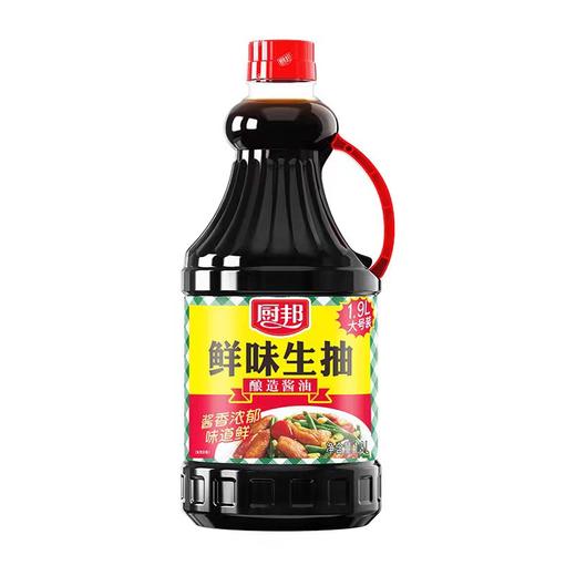 厨邦鲜味生抽 1.9L/瓶 商品图3