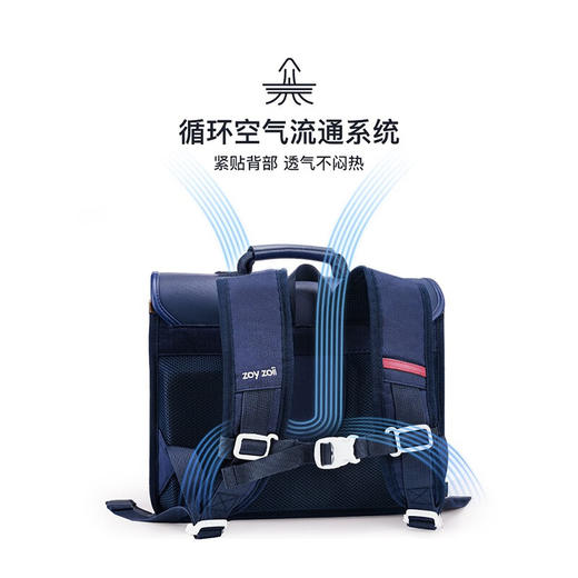 【1-3年级】茁伊·zoyzoii小学生复古横版书包SB 商品图6