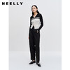 NEELLY纳俪商场同款通勤宽松直筒裤休闲裤早秋新款时尚百搭长裤女N23081H01093 商品缩略图2