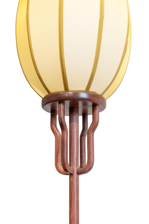 红桥红  家具严选  缅甸花梨（大果紫檀）【灵芝如意宫灯】 商品图3