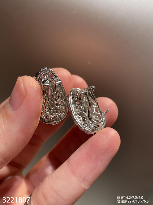 3221807，老坑玻璃艳绿叶子耳钉。具体价格微信咨询 商品图7