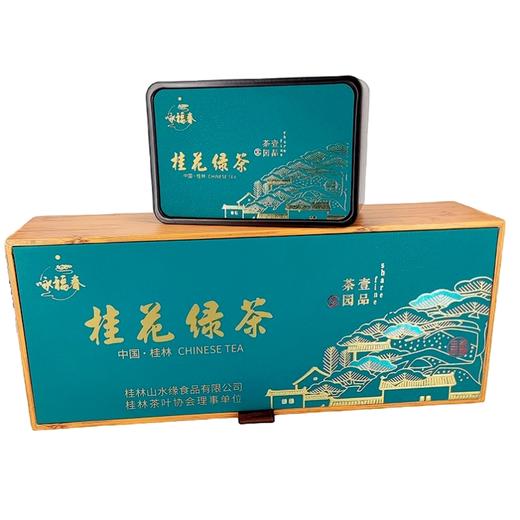 咏福春一品茶园桂花红茶绿茶100g  山水缘 商品图3