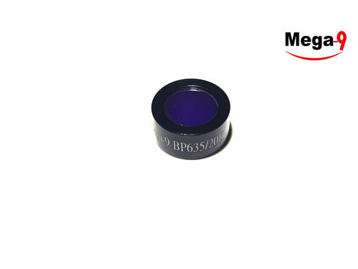 BP635/20k OD4 @200-900 T＞85% φ12.7*6带通滤光片 （带套圈） 商品图0