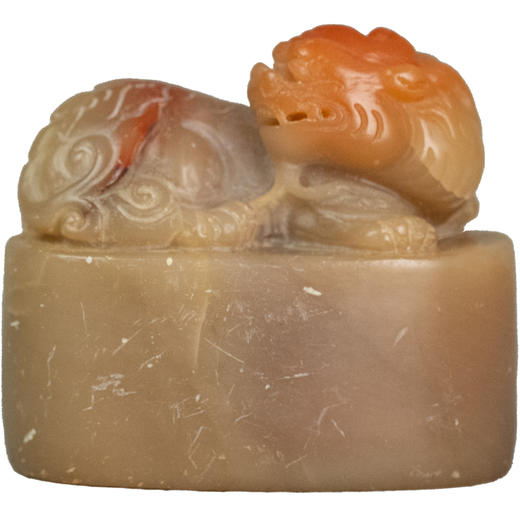 清 芙蓉石兽钮印章 商品图5