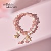 大英博物馆安卡系列 草莓晶粉色晶石 镀金淡水珍珠双圈手链首饰礼盒 商品缩略图0