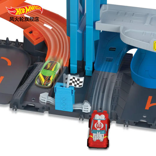 美泰HKX43风火轮城市超级变形停车场 商品图2