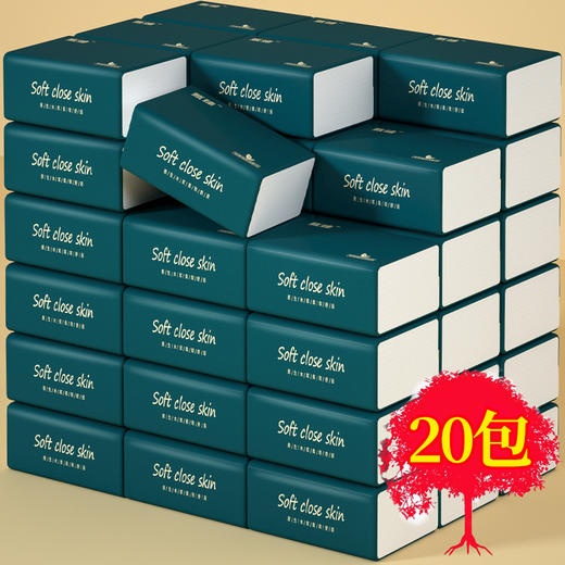 【超值超实惠60包！小包家用抽纸纸巾】柔软亲肤绵软吸水，轻盈压花质感出众，柔韧厚实，是贴近肌肤的踏实感，擦拭不易掉屑，木浆餐巾纸卫生纸擦手面巾纸代发箱装纸抽特价清仓 商品图0